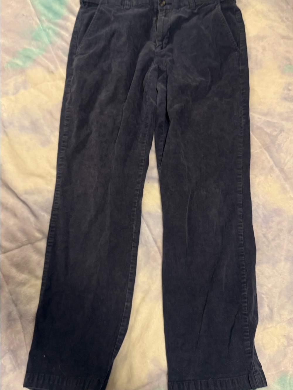 croft & barrow Navy Corduroy Men’s Trousers